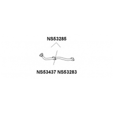 NS53283 VENEPORTE Труба выхлопного газа