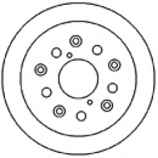 15565 MAPCO Тормозной диск