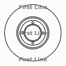 FBD215 FIRST LINE Тормозной диск