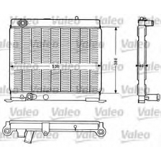 810871 VALEO Радиатор, охлаждение двигателя