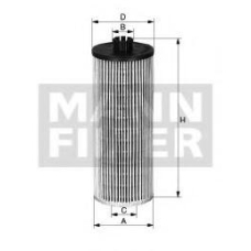 PU 1058 x MANN-FILTER Топливный фильтр