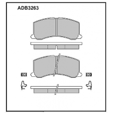 ADB3263 Allied Nippon Тормозные колодки