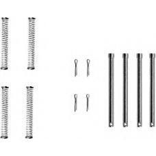 8DZ 355 202-351 HELLA PAGID Комплектующие, колодки дискового тормоза