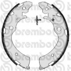 S 28 507 BREMBO Комплект тормозных колодок