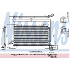 94567 NISSENS Конденсатор, кондиционер