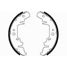 5186439 GIRLING Комплект тормозных колодок