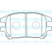 BP-9111 KAVO PARTS Комплект тормозных колодок, дисковый тормоз