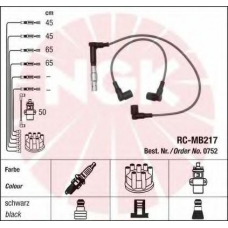 0752 NGK Комплект проводов зажигания