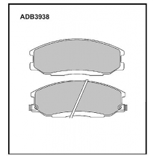 ADB3938 Allied Nippon Тормозные колодки
