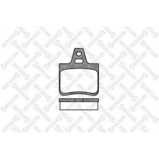 113 010-SX STELLOX Комплект тормозных колодок, дисковый тормоз