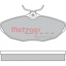1170341 METZGER Комплект тормозных колодок, дисковый тормоз