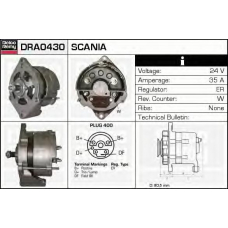 DRA0430 DELCO REMY Генератор