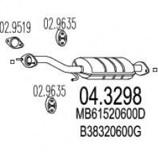 04.3298 MTS Катализатор