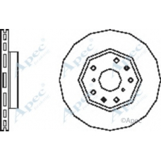 DSK2486 APEC Тормозной диск