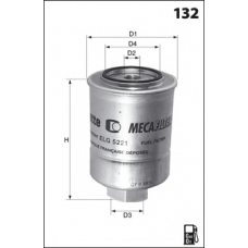 ELG5288 MECAFILTER Топливный фильтр