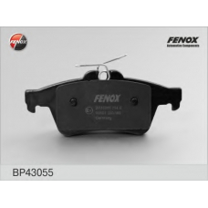 BP43055 FENOX Комплект тормозных колодок, дисковый тормоз