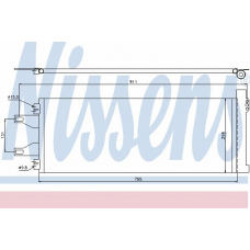 94986 NISSENS Конденсатор, кондиционер