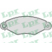 05P661 LPR Комплект тормозных колодок, дисковый тормоз