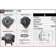 DRB0004 DELCO REMY Генератор