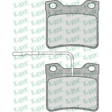 05P330 LPR Комплект тормозных колодок, дисковый тормоз
