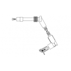 379S48 BREMI Провод зажигания