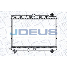 002M14 JDEUS Радиатор, охлаждение двигателя