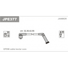 JPE377 JANMOR Комплект проводов зажигания
