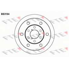 BS3194 FTE Тормозной диск