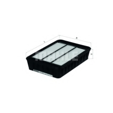 LX 2616 MAHLE Воздушный фильтр