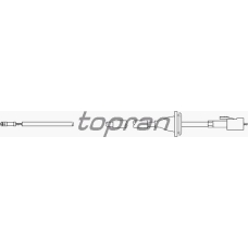 103 336 TOPRAN Тросик спидометра
