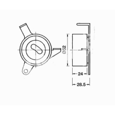 ITB-6603 IPS Parts Устройство для натяжения ремня, ремень грм