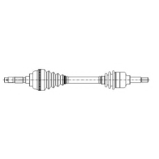 17-1109 METELLI Приводной вал
