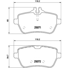 8DB 355 021-511 HELLA PAGID Комплект тормозных колодок, дисковый тормоз
