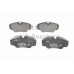 0 986 460 939 BOSCH Комплект тормозных колодок, дисковый тормоз