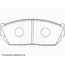 ADH24261 BLUE PRINT Комплект тормозных колодок, дисковый тормоз