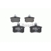 0 986 494 059 BOSCH Комплект тормозных колодок, дисковый тормоз