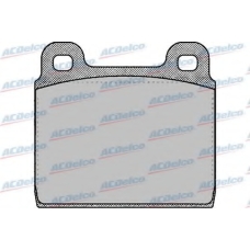 AC058109D AC Delco Комплект тормозных колодок, дисковый тормоз