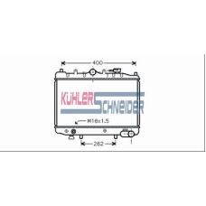 0200901 KUHLER SCHNEIDER Радиатор, охлаждение двигател