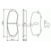 0 986 494 241 BOSCH Комплект тормозных колодок, дисковый тормоз