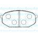 BP-5547 KAVO PARTS Комплект тормозных колодок, дисковый тормоз