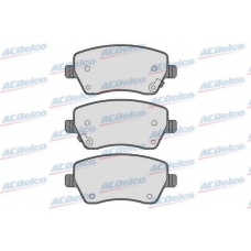 AC0581621D AC Delco Комплект тормозных колодок, дисковый тормоз