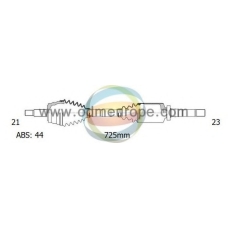 18-292432 ODM-MULTIPARTS Приводной вал