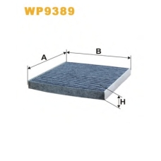WP9389 WIX Фильтр, воздух во внутренном пространстве