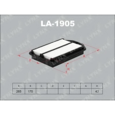 LA1905 LYNX Фильтр воздушный