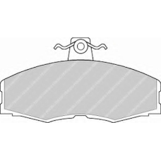 T0610357 RAMEDER Комплект тормозных колодок, дисковый тормоз