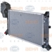 8MK 376 721-441 HELLA Радиатор, охлаждение двигателя