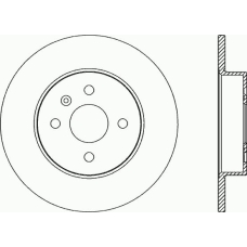 BDA2175.10 OPEN PARTS Тормозной диск