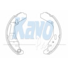 BS-8926 KAVO PARTS Комплект тормозных колодок