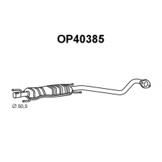 OP40385 VENEPORTE Средний глушитель выхлопных газов