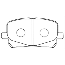PN-1448 JNBK Колодки тормозные
